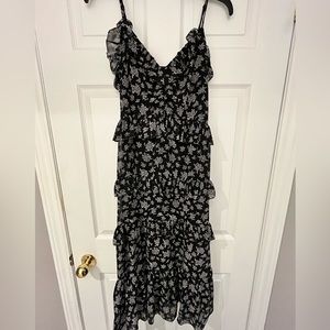 Michael Kors Floral Midi Dress.